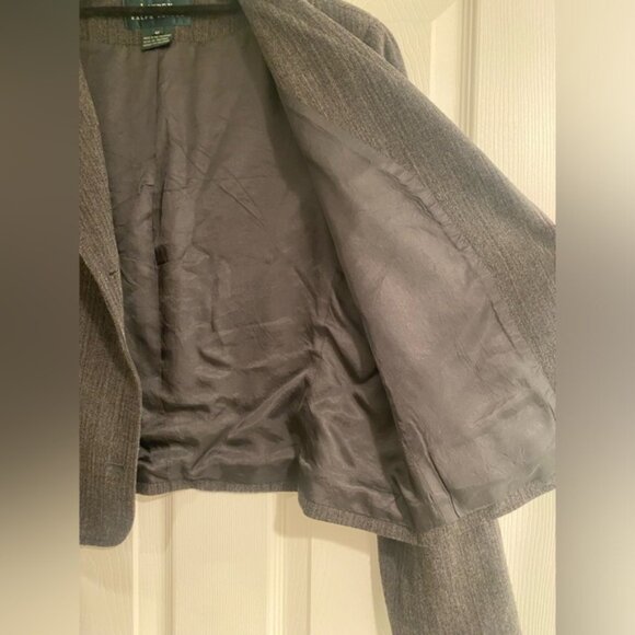 Lauren Ralph Lauren Women’s 87% Wool Size 12 Blazer - Picture 3 of 8